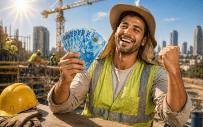180 000 ₪ компенсации и 3 300₪/в месяц из-за работы на солнце